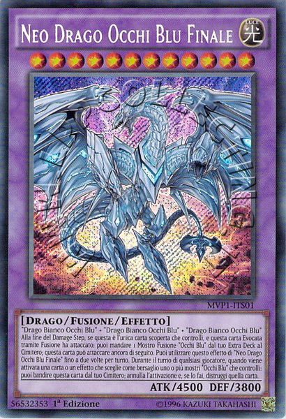 Neo Drago Occhi Blu Finale