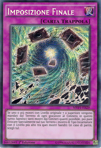 Imposizione Finale