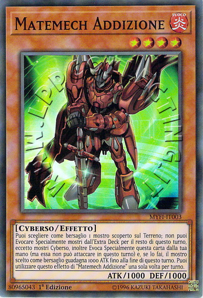 Matemech Addizione