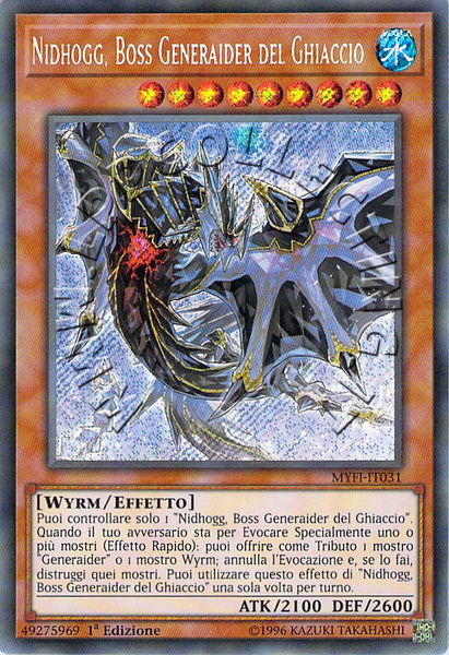 Nidhogg, Boss Generaider del Ghiaccio
