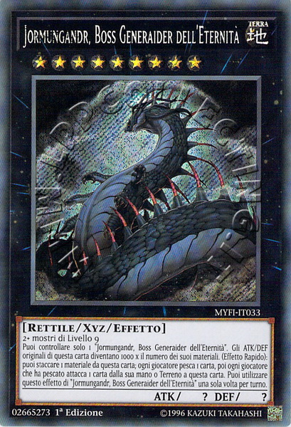 Jormungandr, Boss Generaider del Ferro