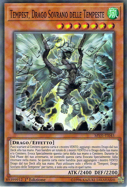 Tempest, Drago Sovrano delle Tempeste