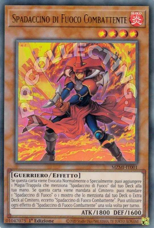 Spadaccino di Fuoco Combattente