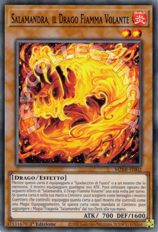 Salamandra, the Flying Flame Dragon