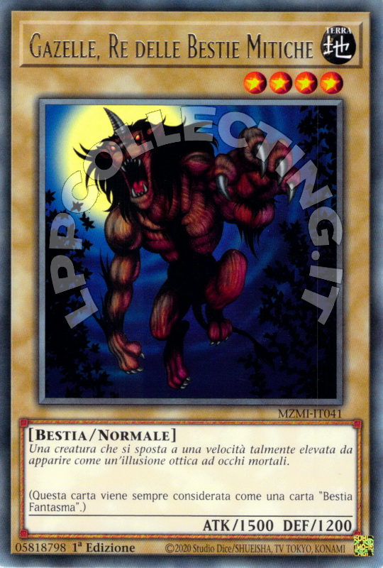 Gazelle, Re delle Bestie Mitiche