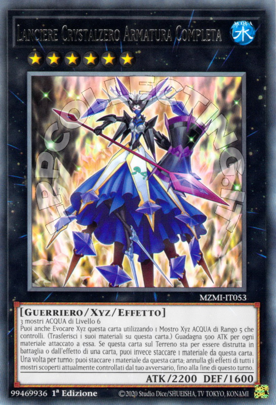 Lanciere Crystalzero Armatura Completa