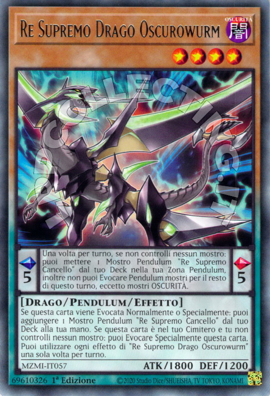 Re Supremo Drago Oscurowurm