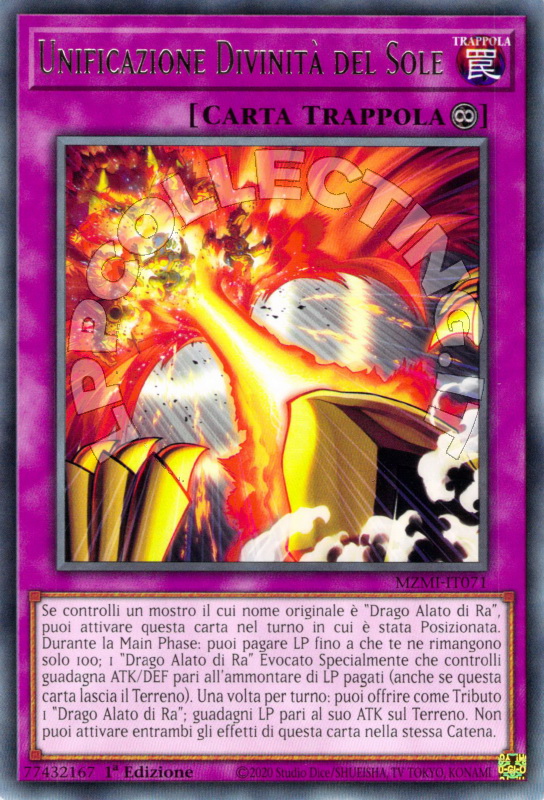 Unificazione Divinità del Sole