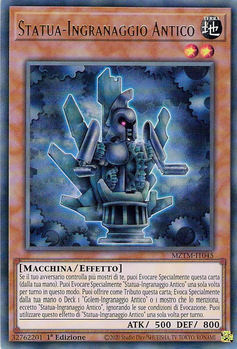 Statua-Ingranaggio Antico