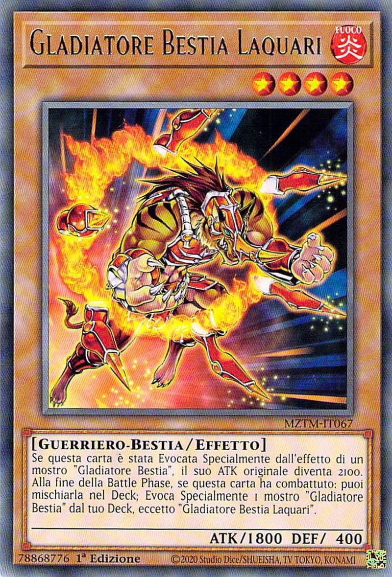 Gladiatore Bestia Laquari