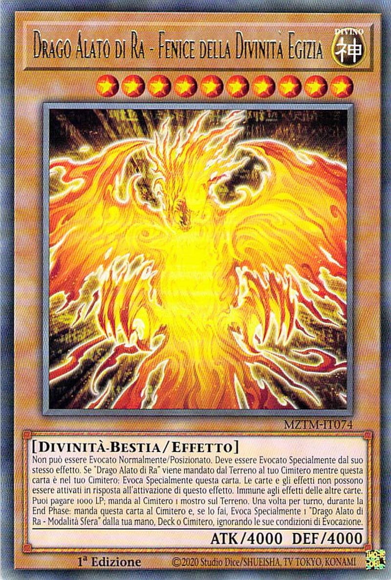 Drago Alato di Ra - Fenice della Divinità Egizia