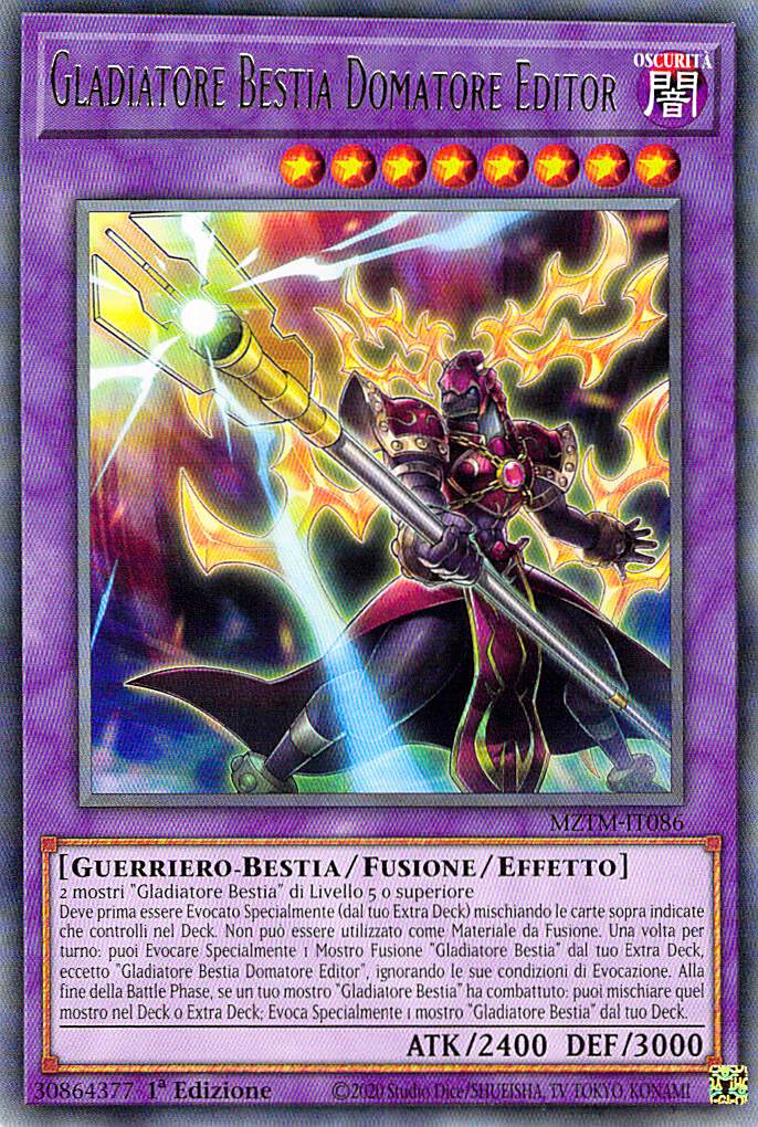 Gladiatore Bestia Domatore Editor