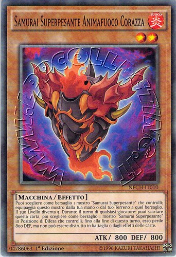 Samurai Superpesante Animafuoco Corazza