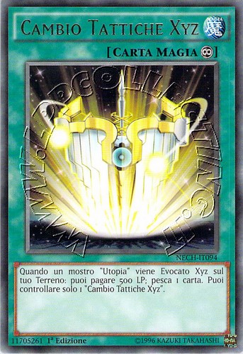 Cambio Tattiche Xyz