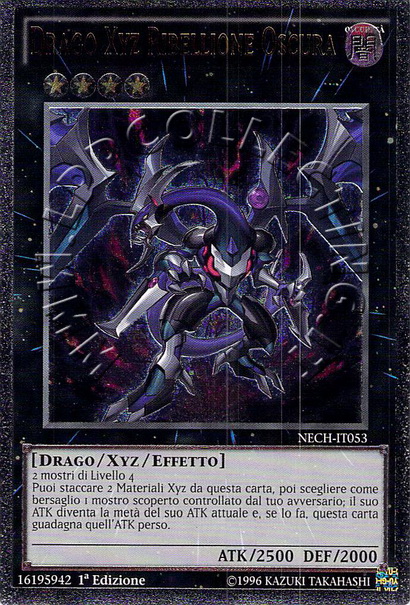 Drago Xyz Ribellione Oscura