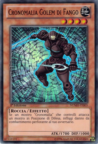 Cronomalia Golem di Fango