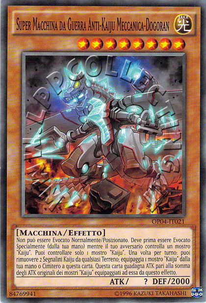 Super Macchina da Guerra Anti-Kaiju Meccanica-Dogoran