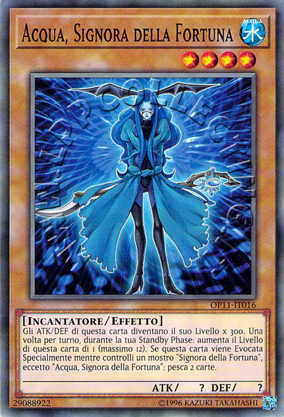 Acqua, Signora della Fortuna