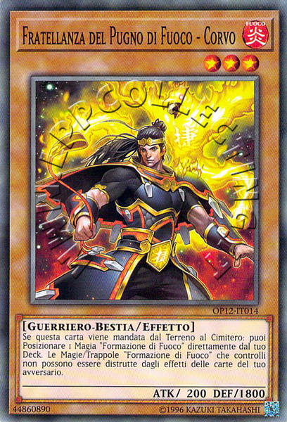 Fratellanza del Pugno di Fuoco - Corvo