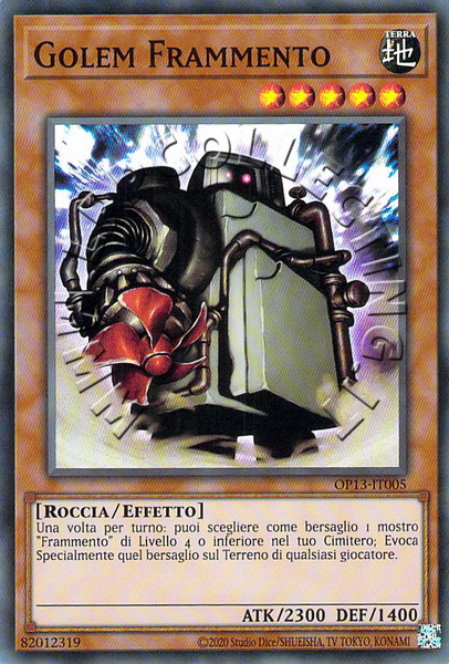 Golem Frammento