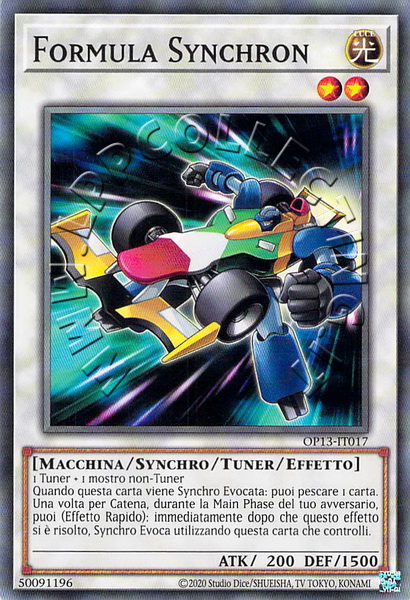 Formula Synchron