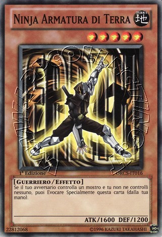 Ninja Armatura di Terra