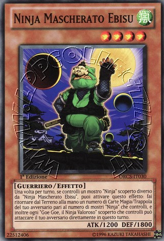 Ninja Mascherato Ebisu