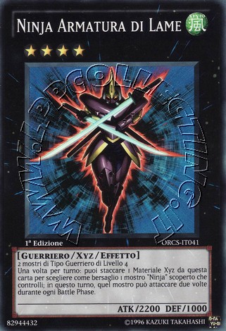 Ninja Armatura di Lame
