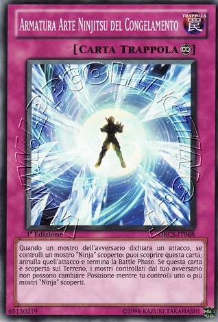Armatura Arte Ninjitsu del Congelamento