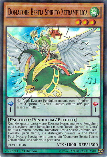 Domatore Bestia Spirito Zeframpilica