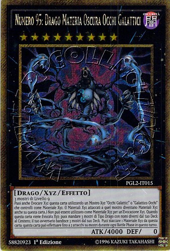 Numero 95: Drago Materia Oscura Occhi Galattici