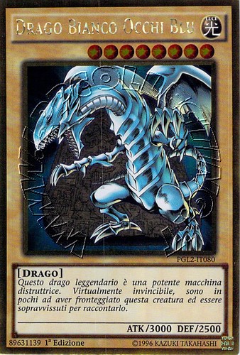 Drago Bianco Occhi Blu