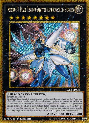 Numero 38: Drago Titanico Galattico Annunciatore di Speranza