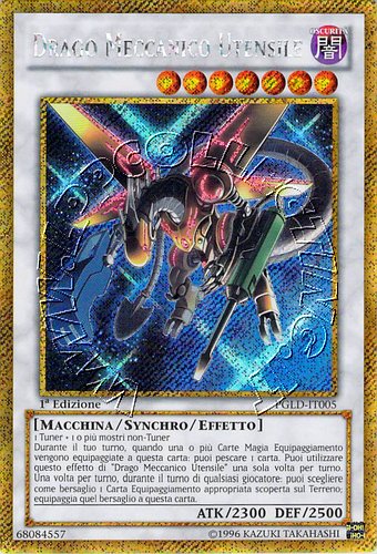 Drago Meccanico Utensile