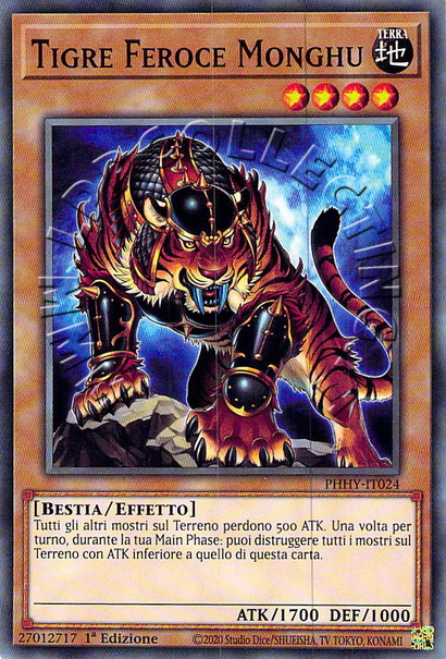 Tigre Feroce Monghu