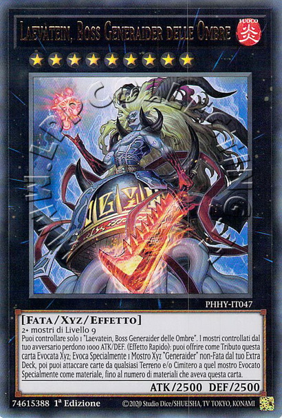 Laevatein, Boss Generaider delle Ombre