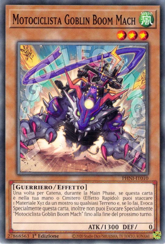 Motociclista Goblin Boom Mach