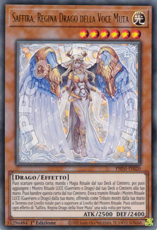 Saffira, Regina Drago della Voce Muta