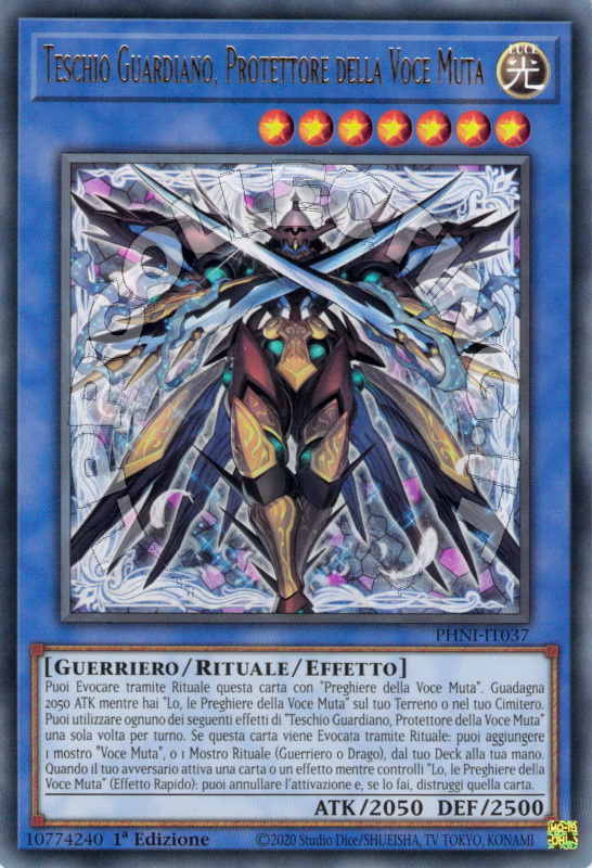 Teschio Guardiano, Protettore della Voce Muta