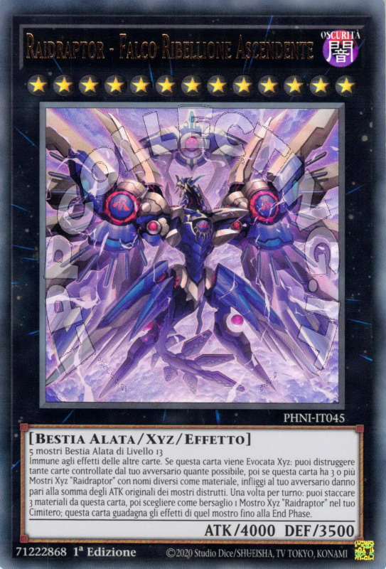 Raidraptor - Falco Ribellione Ascendente