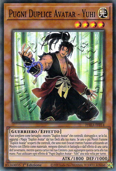 Pugni Duplice Avatar - Yuhi