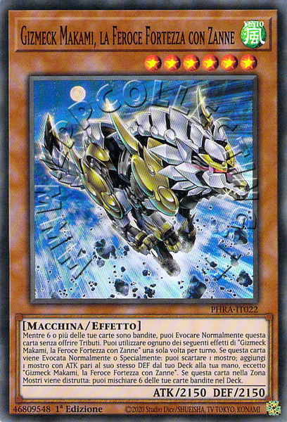 Gizmeck Makami, la Feroce Fortezza con Zanne