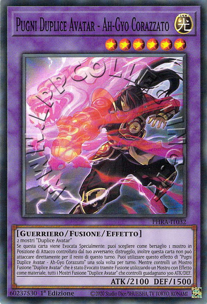 Pugni Duplice Avatar - Ah-Gyo Corazzato