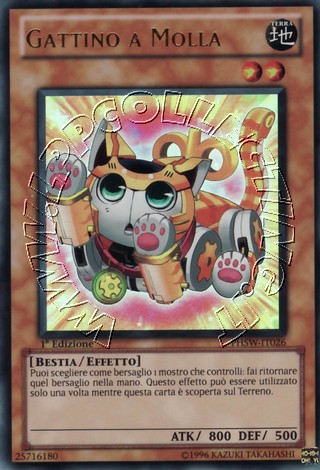 Gattino a Molla