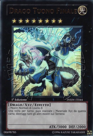 Drago Tuono Finale