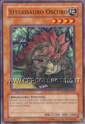 Stegosauro Oscuro