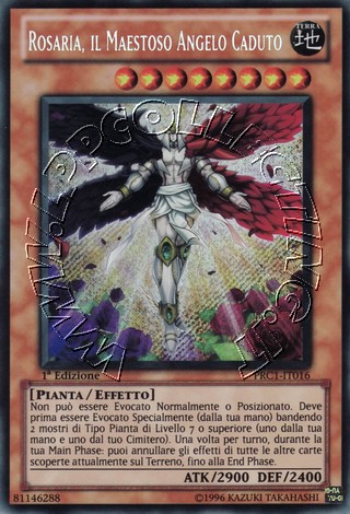 Rosaria, il Maestoso Angelo Caduto