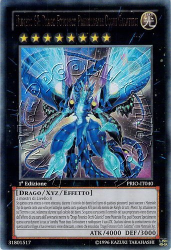 Numero 62: Drago Fotonico Primordiale Occhi Galattici