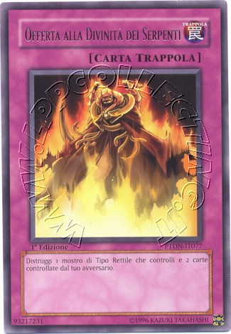 Offerta alla Divinità dei Serpenti