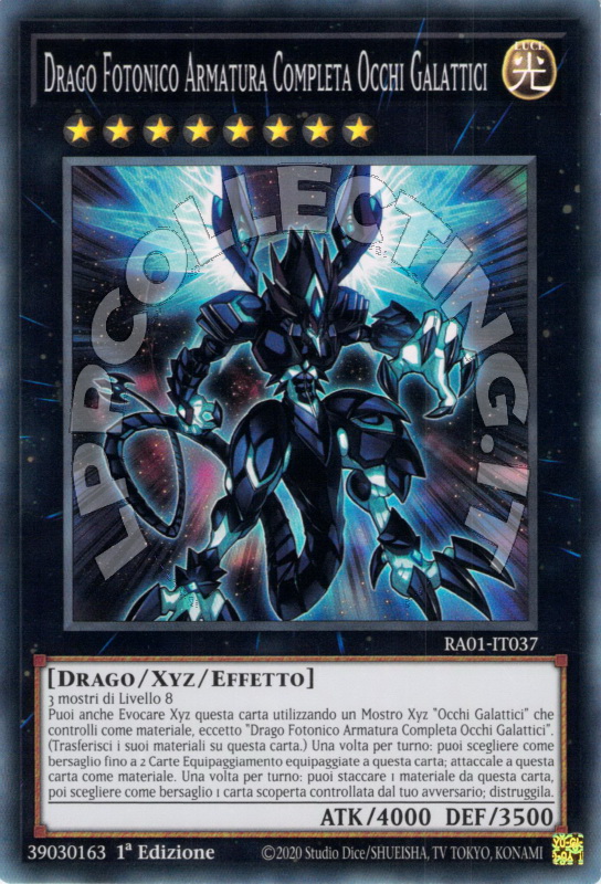 Drago Fotonico Armatura Completa Occhi Galattici